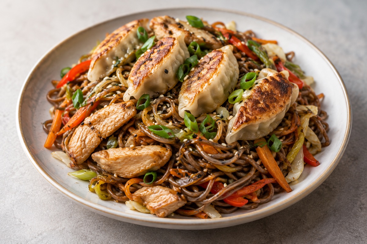 Soba Gyoza Poulet