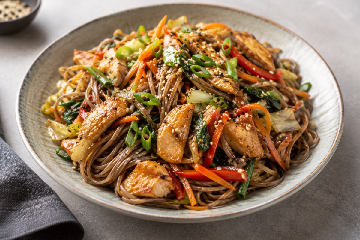 Soba Poulet Yaki